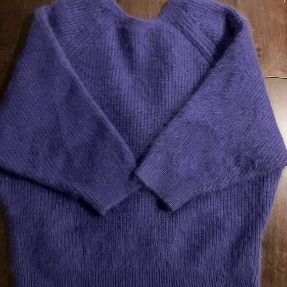 NWT BA&SH “Blessing” Angora sweater with cross over back - Picture 6 of 7